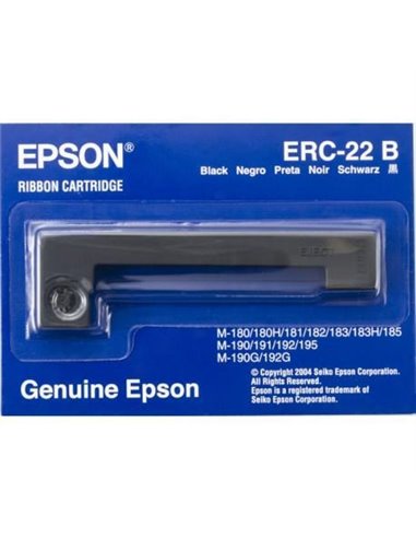 Ribbon Epson C43S015358 ERC-22B Black