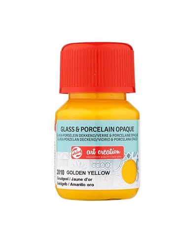 Talens χρώμα glass/porcelain opaque 2010 golden yellow 30ml
