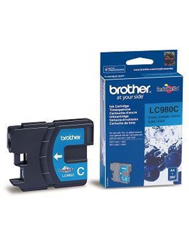 Ink Brother LC-980C Cyan - 260Pgs 5.5ml