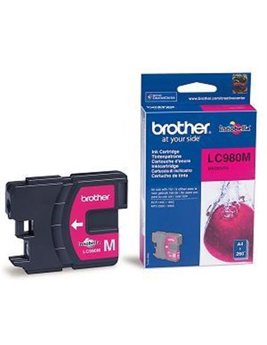 Ink Brother LC-980M Magenta - 260Pgs 5.5ml