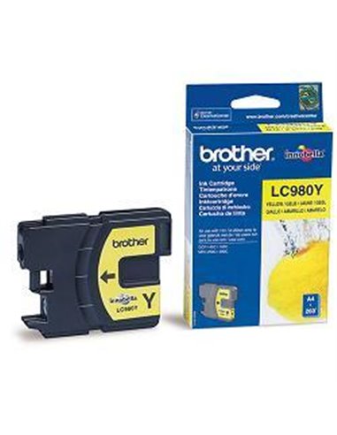 Ink Brother LC-980Y Yellow - 260Pgs 5.5ml