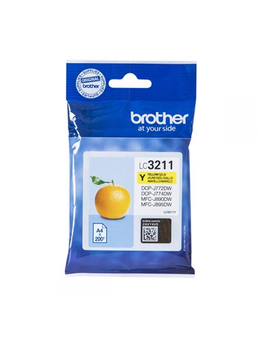 Ink Brother LC-3211Y Yellow SC - 0,2k