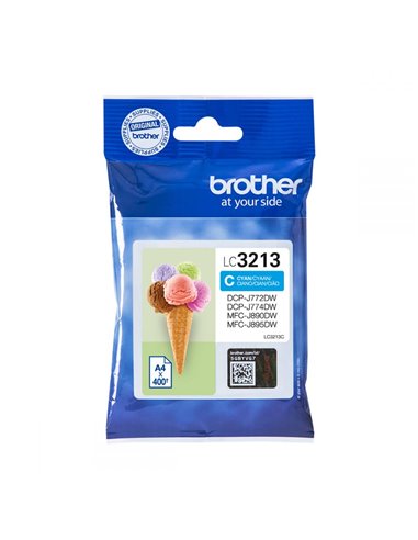 Ink Brother LC-3213C Cyan HC - 0,4k