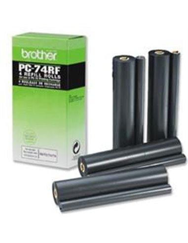 Ink Refill Fax Brother PC-74RF 576 Pgs - 4 Rolls