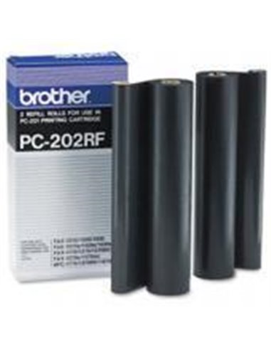 Ink Refill Fax Brother PC-202RF 840 Pgs - 2 Rolls