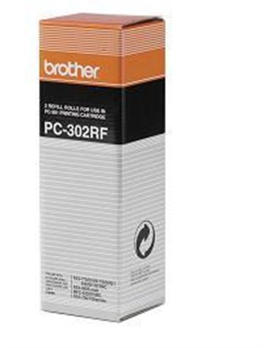 Ink Refill Fax Brother PC-302RF 470Pgs - 2 Rolls