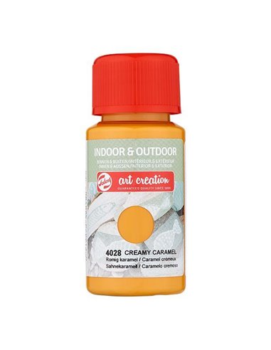 Talens χρώμα indoor/outdoor 4028 creamy caramel 50ml