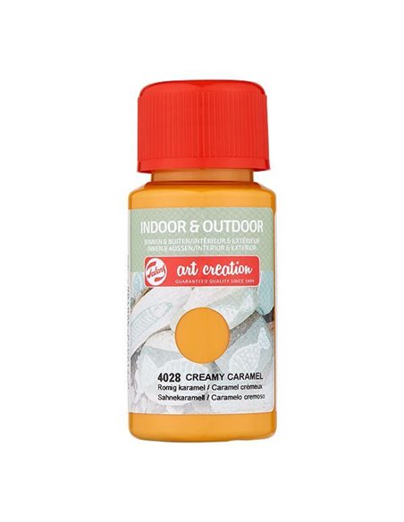 Talens χρώμα indoor/outdoor 4028 creamy caramel 50ml