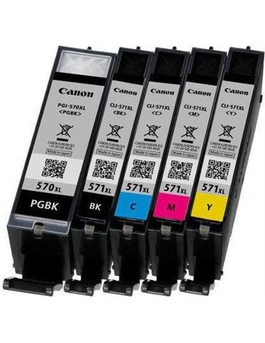 Ink Canon PGI-570 Value Pack Ink (C, M, Y, Pigment Ph.B.)