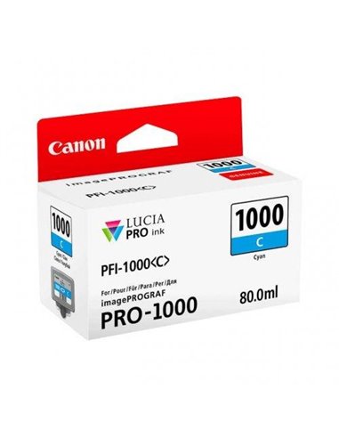 Ink Canon PFI-1000C Cyan - 80ml