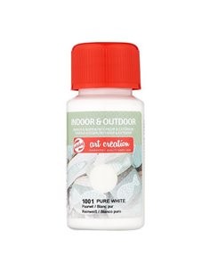 Talens χρώμα indoor/outdoor 1001 pure white 50ml