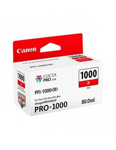 Ink Canon PFI-1000R Red - 80ml