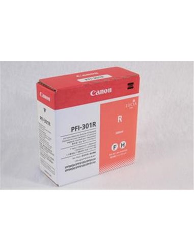 Ink Canon PFI-301R Red 1492B001 330ml
