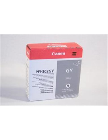 Ink Canon PFI-302GY Grey 2217B001 330ml