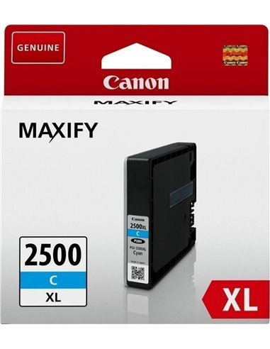 Canon PGI-2500XLC High Yield Cyan Ink Cartridge 1,75k
