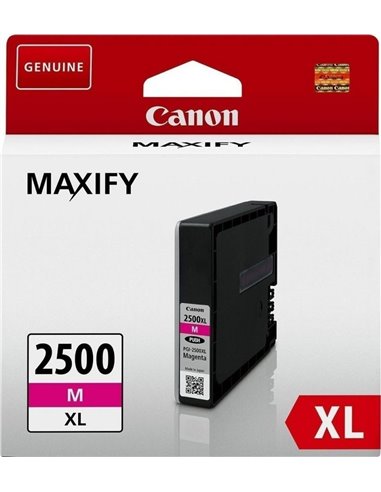 Canon PGI-2500XLM High Yield Magenta Ink Cartridge 1,295k