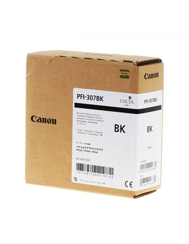 Ink Tank Dye Canon PFI-307BK  Black 9811B001 300ml