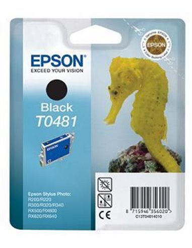 Ink Epson T0481 C13T04814020 Black - 13ml - 630Pgs