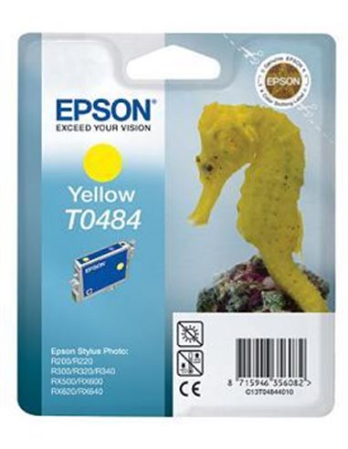 Ink Epson T0484 C13T04844020 Yellow - 13ml - 430Pgs