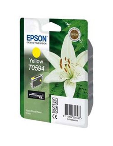 Ink Epson T0594 C13T05944020 Yellow -13ml