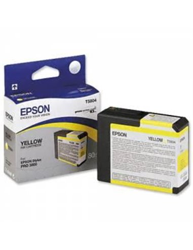 Ink Epson T5804 C13T580400 Yellow - 80ml