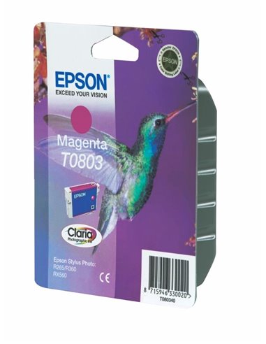Ink Epson T0803 C13T08034020 Magenta Crtr - 440Pgs