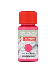 Talens χρώμα indoor/outdoor 3503 soft magenta 50ml