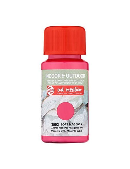 Talens χρώμα indoor/outdoor 3503 soft magenta 50ml
