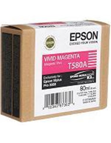 Ink Epson T580A C13T580A00 Vivid Magenta - 80ml