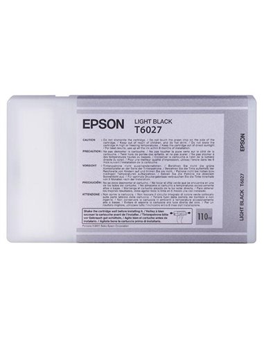 Ink Epson T6027 C13T602700 Light Black - 110ml
