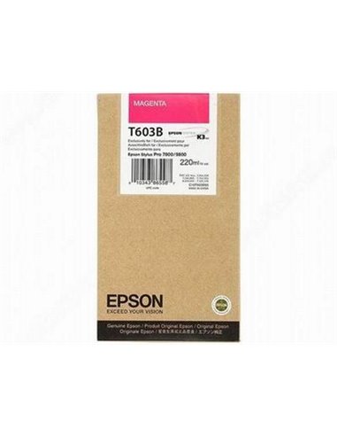 Ink Epson T603B C13T603B00 Magenta High Capacity - 220ml