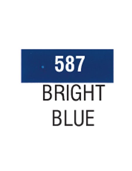 Talens χρώμα decorfin satin 587 bright blue 16 ml