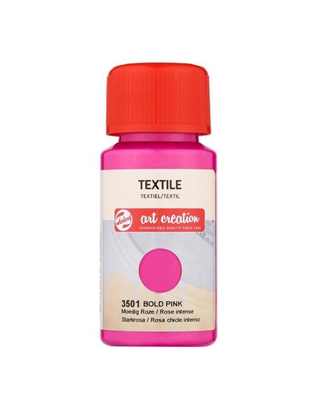 Talens χρώμα textile 3501 bold pink 50ml