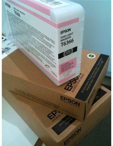 Ink Epson T6366 C13T636600 Vivid Light Magenta with pigment - 700ml