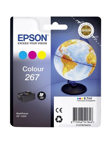 Ink Epson T267040 Color Work Force 100F
