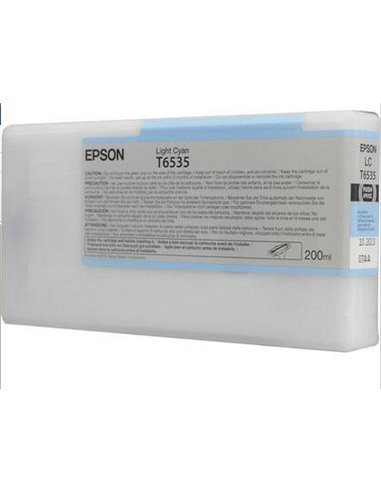 Ink Epson T6535 C13T653500 Light Cyan UltraChrome HDR- 200ml