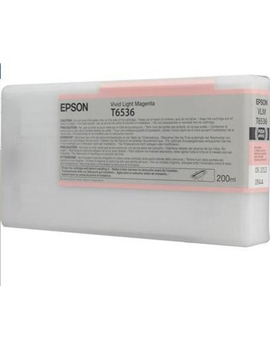 Ink Epson T6536 C13T653600 Vivid Light Magenta UltraChrome HDR- 200ml