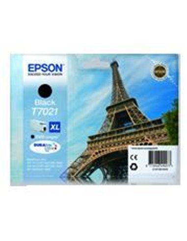Ink Epson T702140 Black with pigment ink -Size XL - 2.4k Pgs