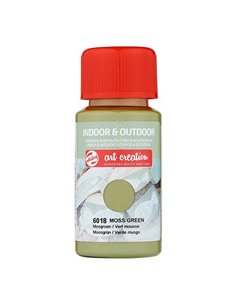 Talens χρώμα indoor/outdoor 6018 moss green 50ml