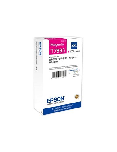 Ink Epson T789340 Magenta with pigment ink -Size XXL