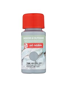 Talens χρώμα indoor/outdoor 7506 neutral grey 50ml