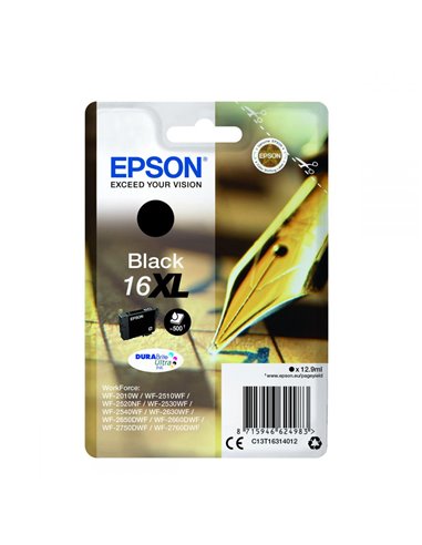 Ink Epson T163140 XL Black with pigment ink