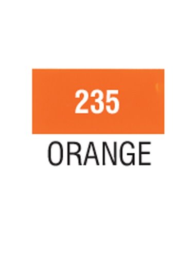 Talens χρώμα decorfin textile 235 orange 16ml