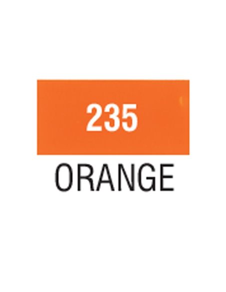 Talens χρώμα decorfin textile 235 orange 16ml
