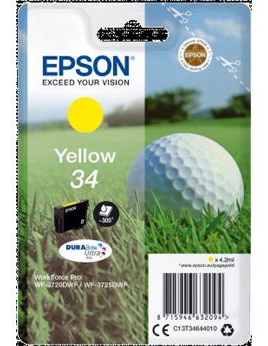 Ink Epson T346440 Yellow 4.2ml