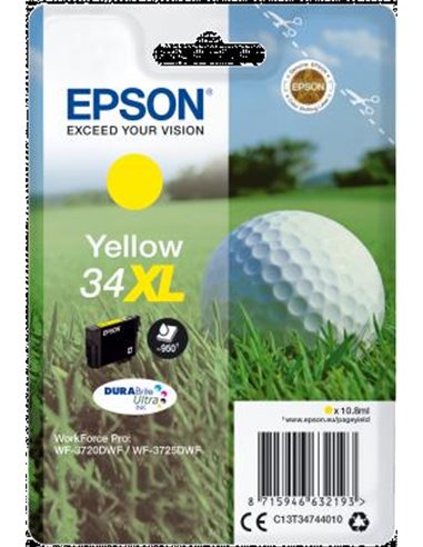 Ink Epson T347440 Yellow XL 10.8ml