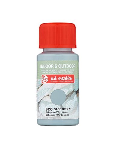 Talens χρώμα indoor/outdoor 6033 sage green 50ml