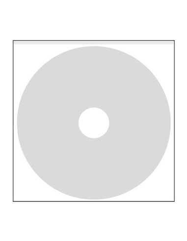 Αυτοκόλλητη θήκη CD τύπου "Π" Υ12,6x12,6εκ. (100τεμ.)