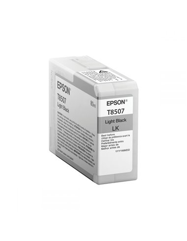 Ink Epson T8507 C13T850700 Light Black - 80ml