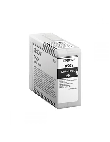 Ink Epson T8508 C13T850800 Matte Black - 80ml
